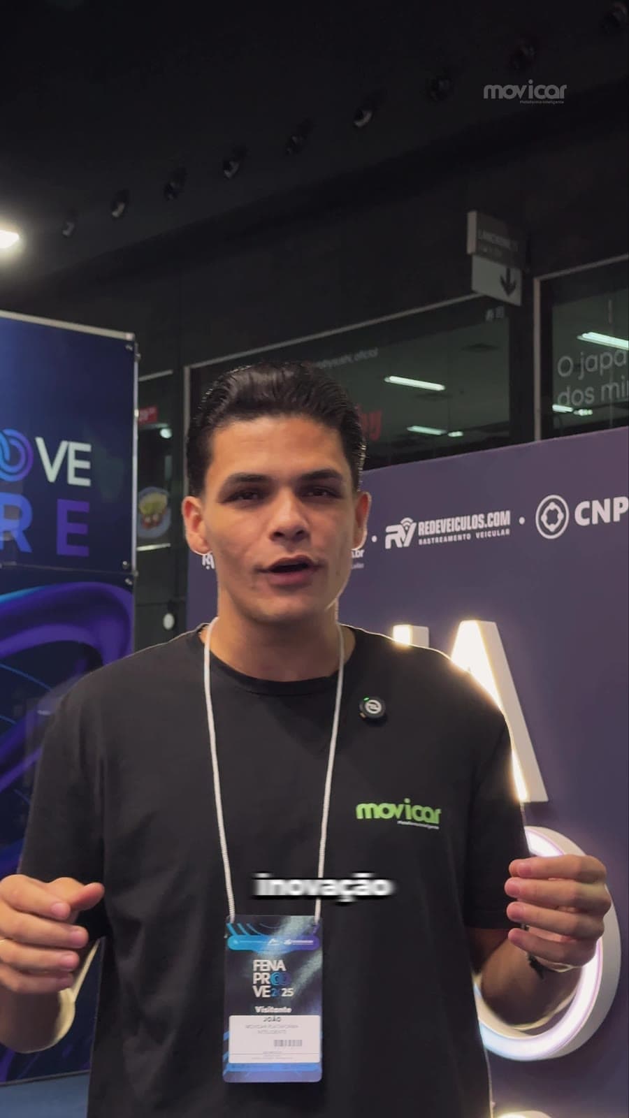 Cobertura da feira FENAPROVE
